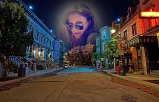 City Street Photo Frames imagem de tela 1