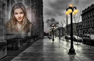 City Street Photo Frames imagem de tela 2