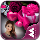 Cute Pink Photo Frames-icoon