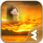 Golden Sky Photo Frames ikon
