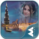 Dubai Fountain Photo Frames-APK