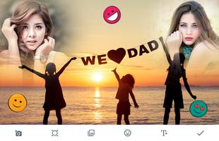 Father's Day Photo Frames پوسٹر