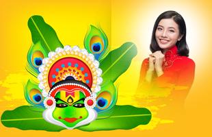 Onam Photo Frames imagem de tela 3