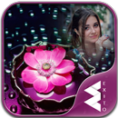 Pink Flower Photo Frames APK