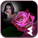 Pink Rose Photo Frames APK