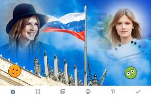 Victory Day of Russia Photo Frames Affiche