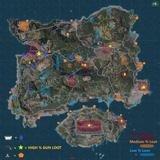 PUBG Island Map of ERANGEL Loot Locations icône