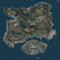 PUBG Island Map of ERANGEL Loot Locations screenshot 1