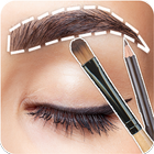 Eyebrow Photo Editor - Makeup & Selfie Camera ícone