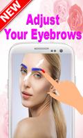 Eyebrow Photo Editor - Makeup & Selfie Camera capture d'écran 3