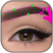 augenbrauen bearbeiten bei fotos - EyeBrow