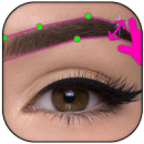 augenbrauen bearbeiten bei fotos - EyeBrow APK