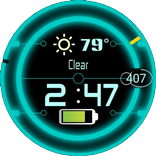 Glowing Disc for Watchmaker