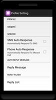 Auto Reply (Call and Sms) 스크린샷 3