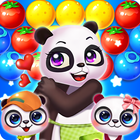 Icona giardino di salvataggio bolla panda