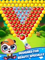 Panda Bubble Rescue Garden اسکرین شاٹ 1