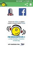 Fm EducArte 89.1 Monte Buey Affiche