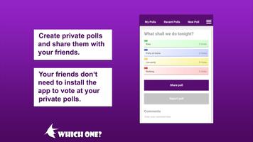 Qual? Enquetes - Vote, Compare imagem de tela 1