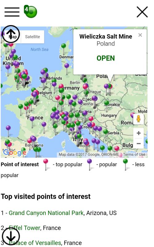 my travel map apk screenshot