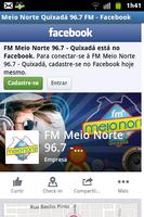 برنامه‌نما Meio Norte Quixadá 96.7 FM عکس از صفحه