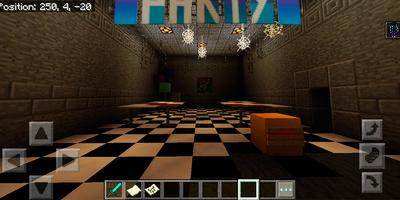 Five Nights a Double Horrors Freddy. Map for MCPE capture d'écran 3