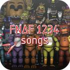 FNAF 1234 Songs & Lyrics Full icône