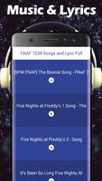FNAF 1234 Songs & Lyrics Full capture d'écran 3