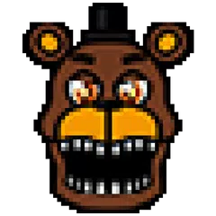 Pixel art Coloring by numbers for Fnaf