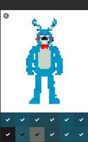 Pixel art Coloring by numbers for Fnaf capture d'écran 2