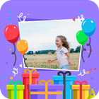 Birthday Photo Frame-icoon