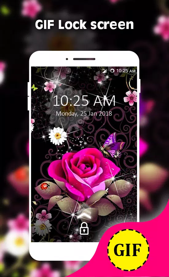 GIF-LOCK, Android App Full of Animated GIFs For Your Lock Screen