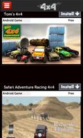 4WD レースゲーム ポスター