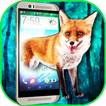 Fox on Screen - Crazy Fox Jump in Phone Scary Joke