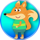 super fox family adventure pirate biểu tượng