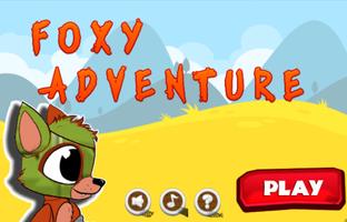 Little Foxy Tank Adventure الملصق
