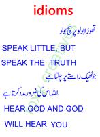 Idioms with Urdu trans. captura de pantalla 2