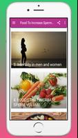 Foods To Increase Sperm Count poster