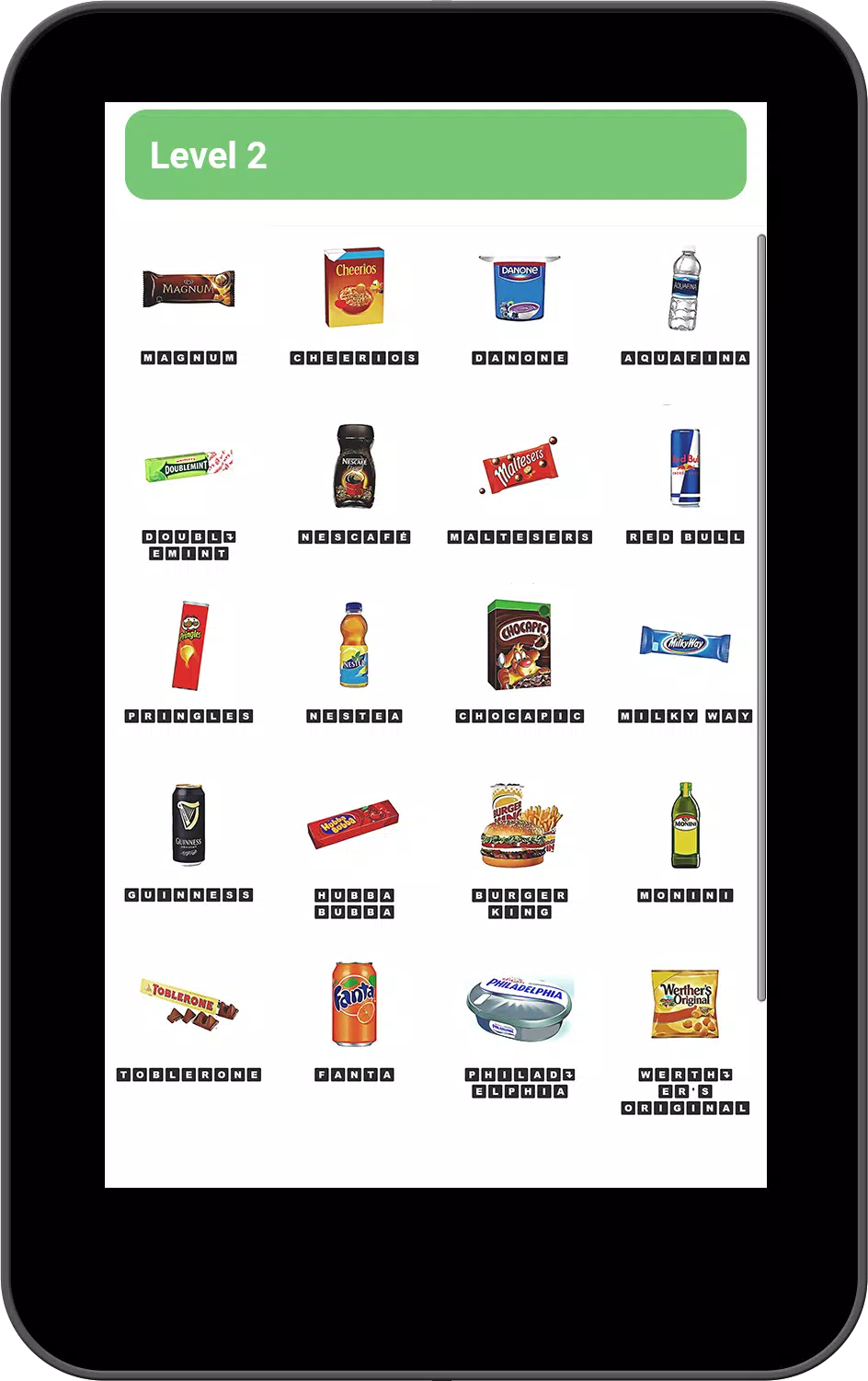 Answers for Food (Logo Quiz Extra) APK für Android herunterladen