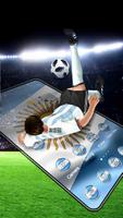 3D Argentina Football Theme capture d'écran 2