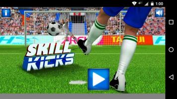 Skill Kick - A football skill game Affiche