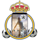 Temat Piłka nożna w Madrycie ikona