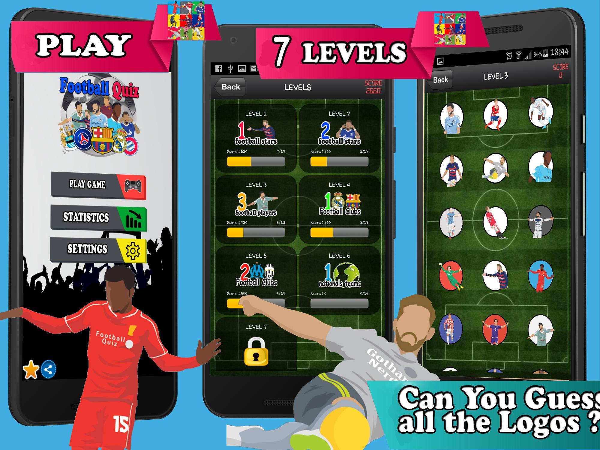 Play Football Games - Football Quiz Games