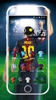Theme Messi jersey No.10 포스터