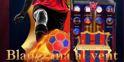 3D Barcelona Europe Football Theme screenshot 3