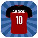 إسمك على قميص المنتخبات العربية APK