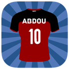 إسمك على قميص المنتخبات العربية icône