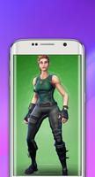 FortArt Wallpaper Skin Battle Nite syot layar 3