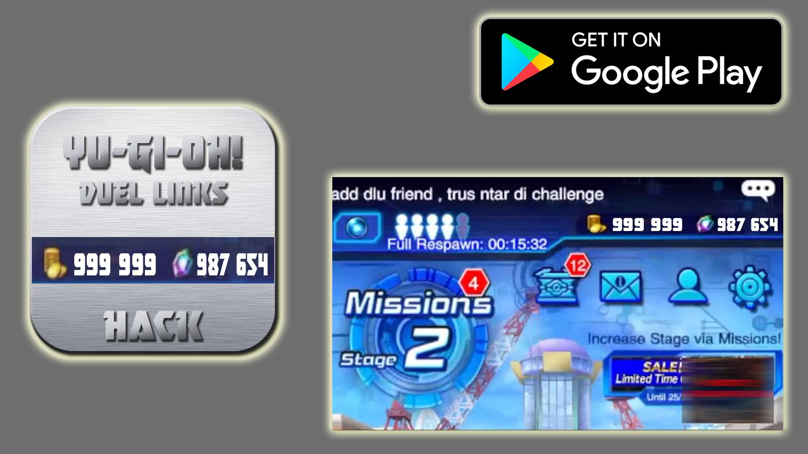 Hack For Yu-Gi-Oh duel links Prank- APK do pobrania na Androida
