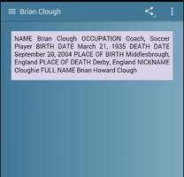Brian Clough ảnh chụp màn hình 3