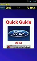 Quick Guide 2013 Ford C-MAX ポスター